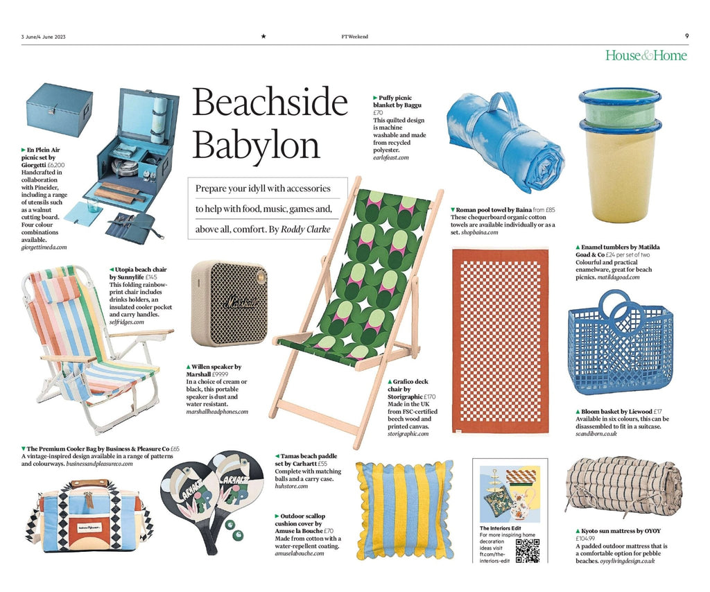 In the press: deckchairs - Storigraphic