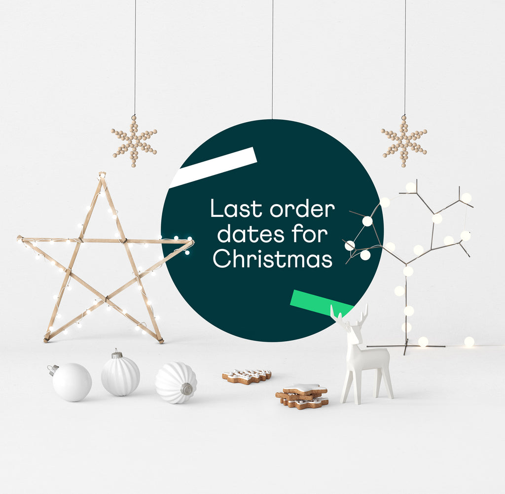 Last order dates for Christmas 2022