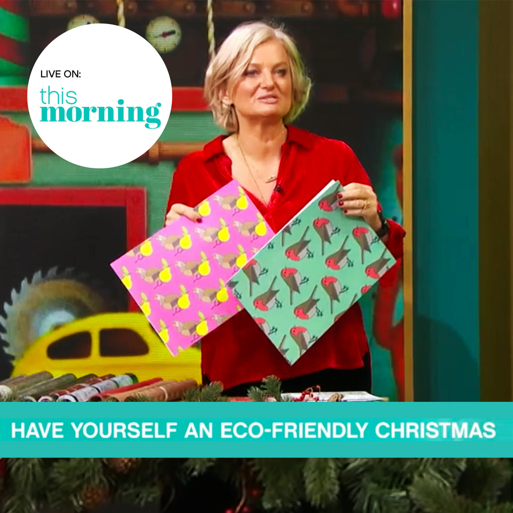 Christmas wrapping papers featured on ITV's This Morning