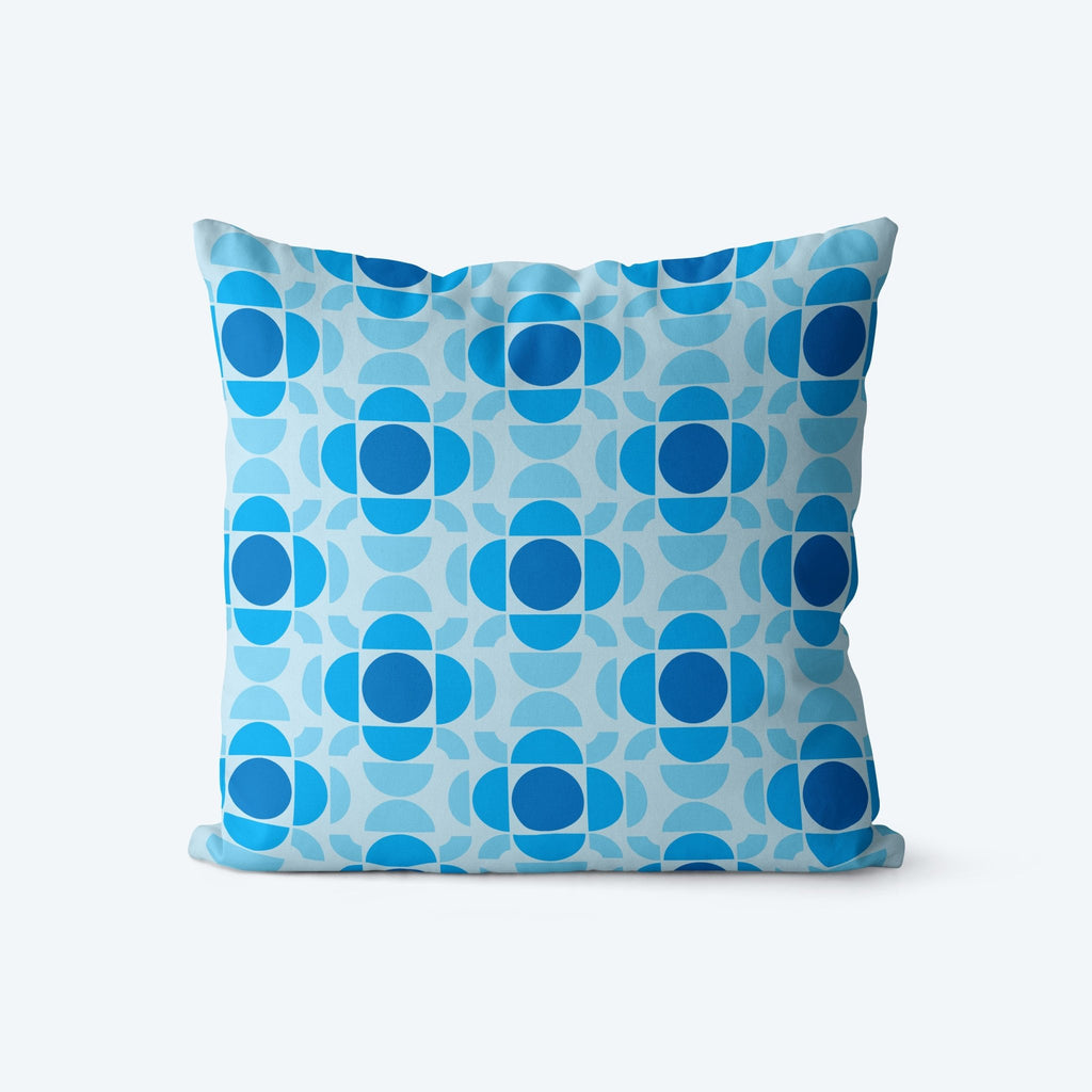 Boho Blue 3 — Seventies Series — 70s Scatter Cushion Cover - Storigraphic