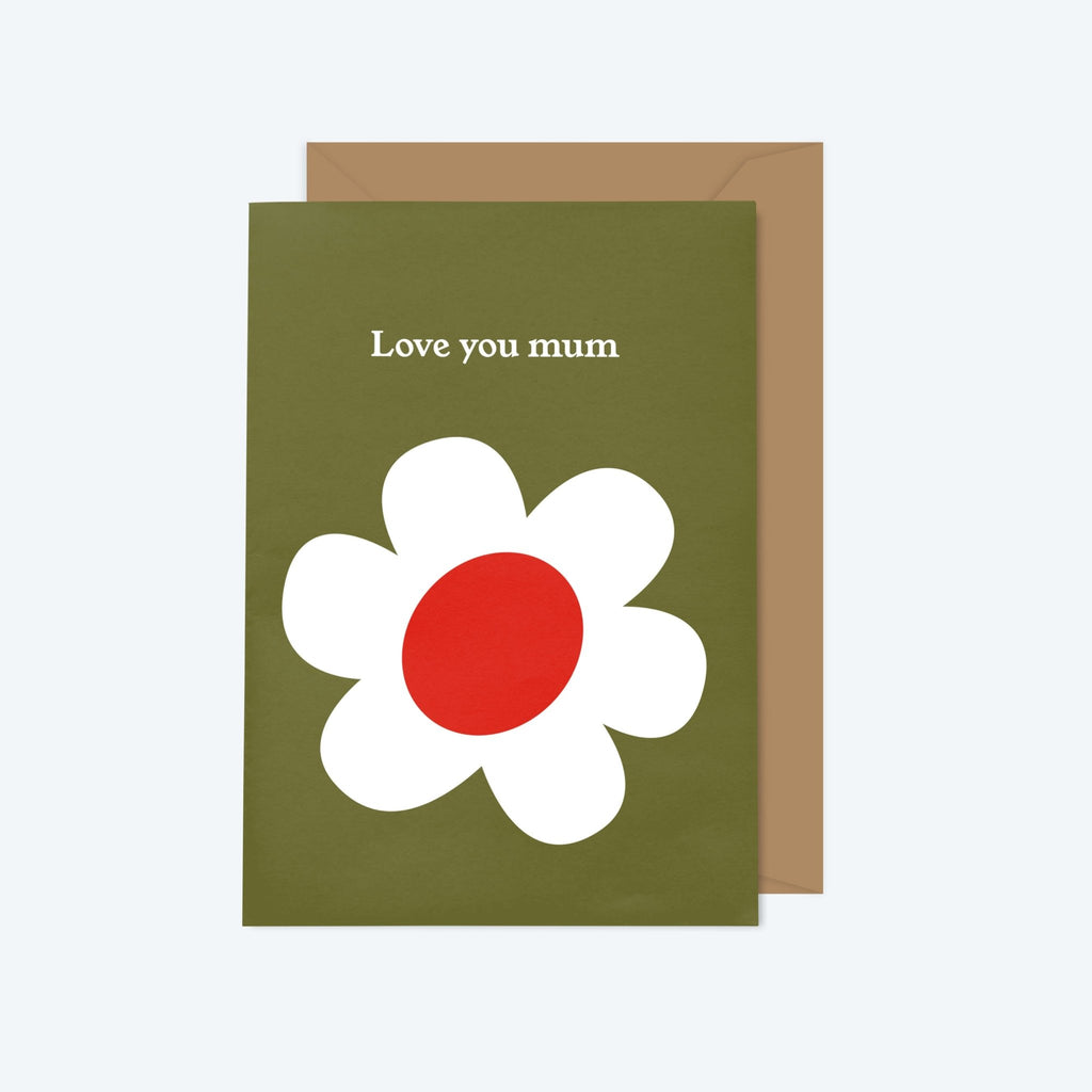Daisy — Bloom Collection — Wrapping Paper, Card, Tag and Ribbon Mother's Day Set - Storigraphic