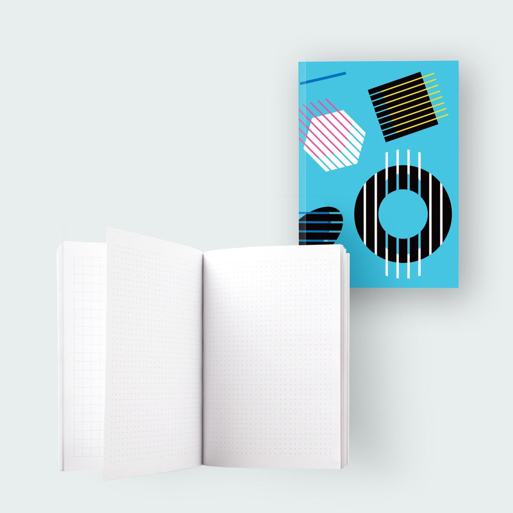 Eighties 3 & 6 — Pair of 80s Style Bullet Journals — Eighties Series (80s) - Storigraphic