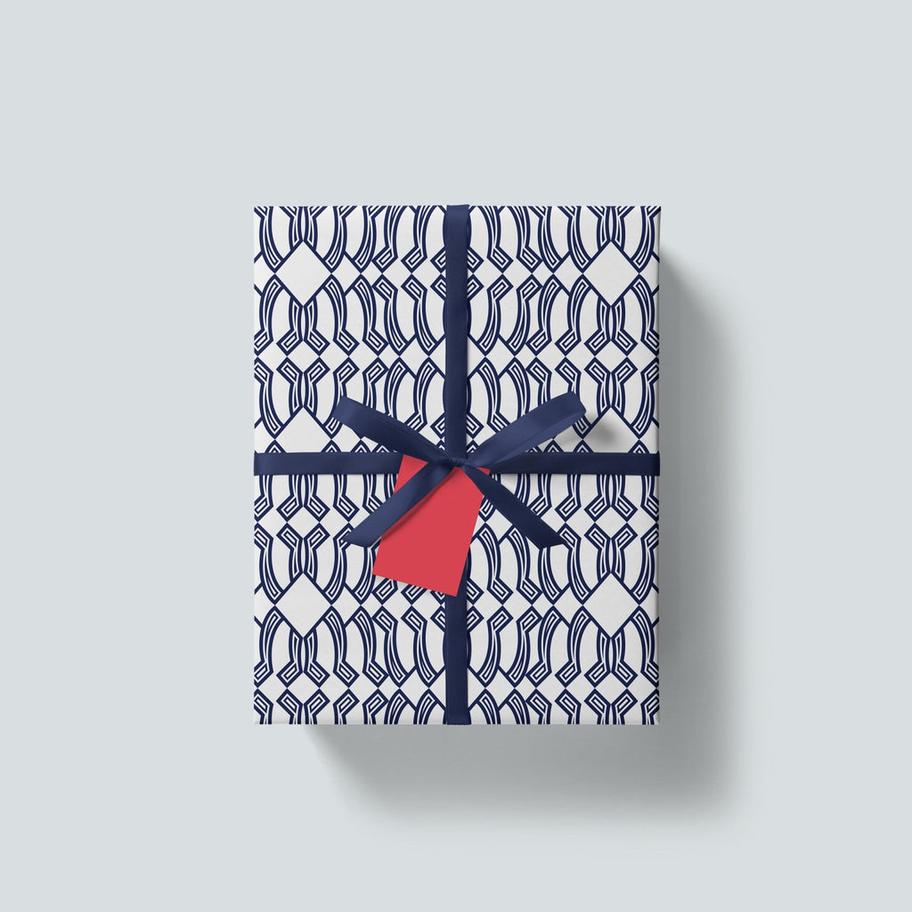 Letter W — Character Collection — Wrapping Paper and Gift Tag Set - Storigraphic