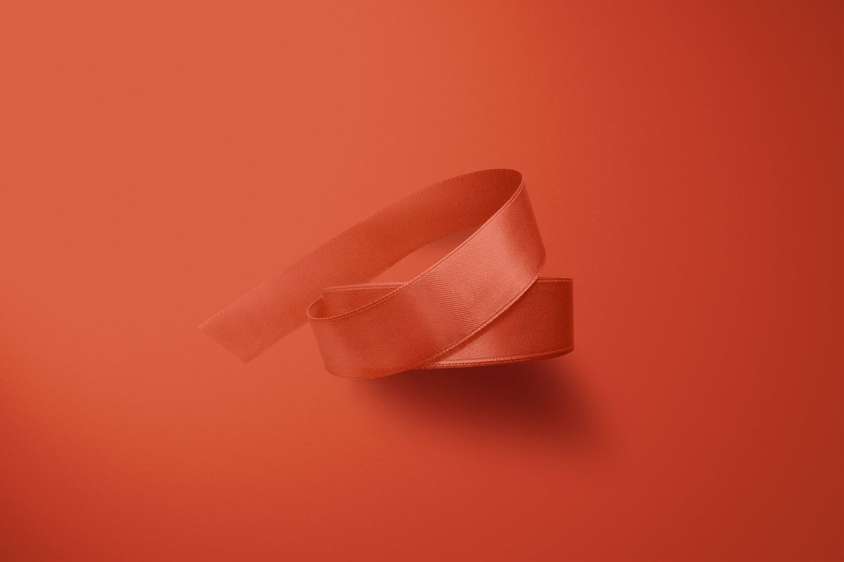 Rust 3m Double-Satin Ribbon – Storigraphic