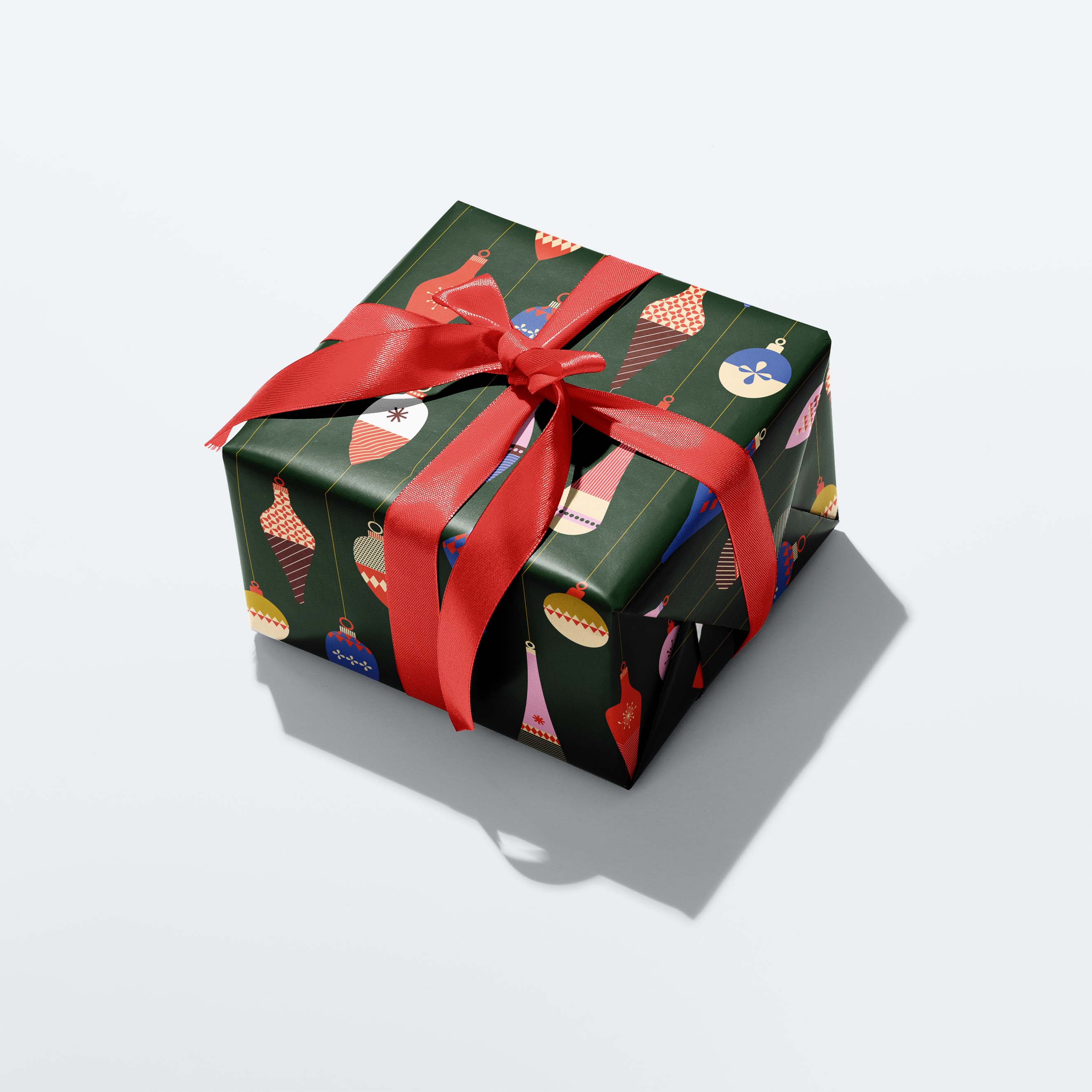 Red Ribbon Beauty Gift Wrap